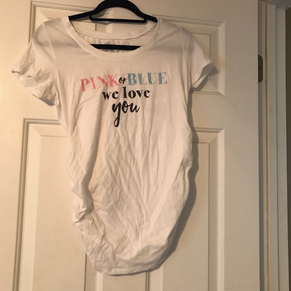 Maternity shirt.